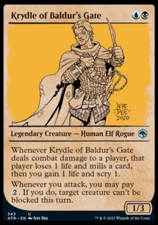 Krydle of Baldur's Gate (Showcase) [Dungeons & Dragons: Adventures in the Forgotten Realms] | Tabernacle Games