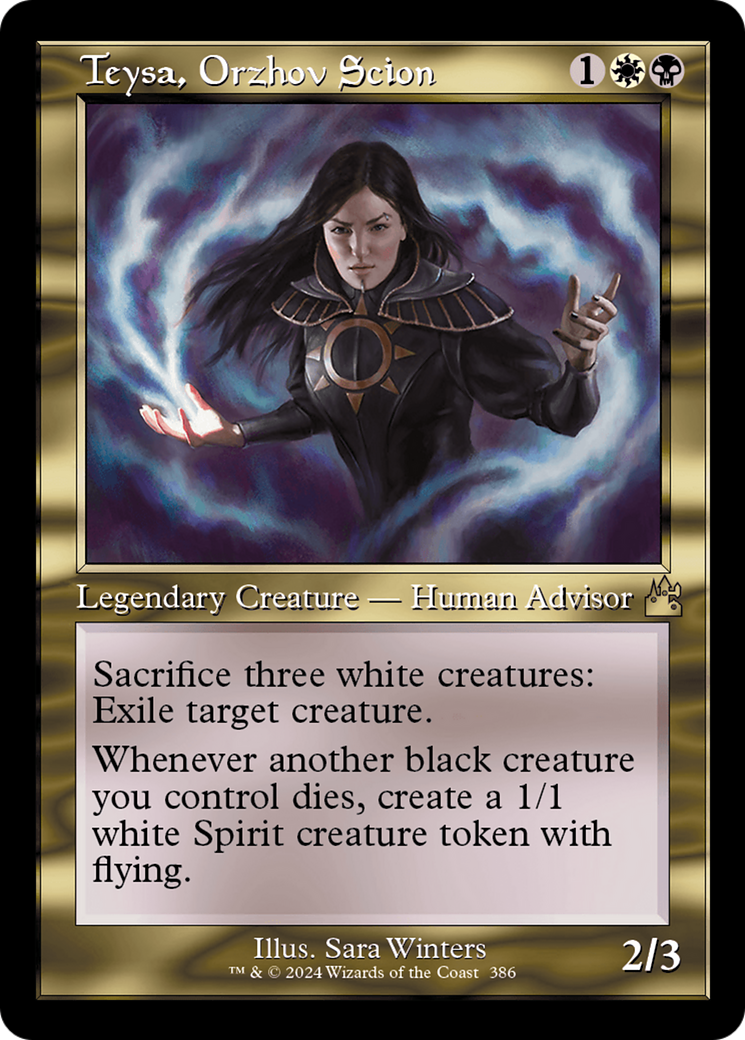 Teysa, Orzhov Scion (Retro Frame) [Ravnica Remastered] | Tabernacle Games