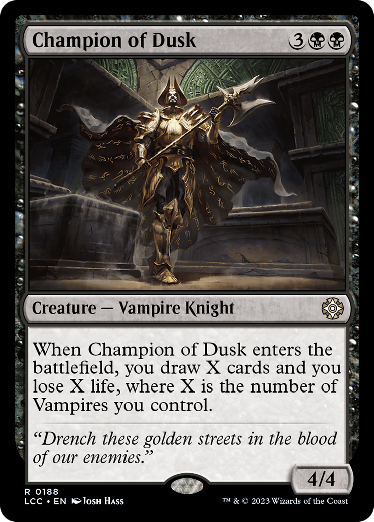 Champion of Dusk [The Lost Caverns of Ixalan Commander] | Tabernacle Games