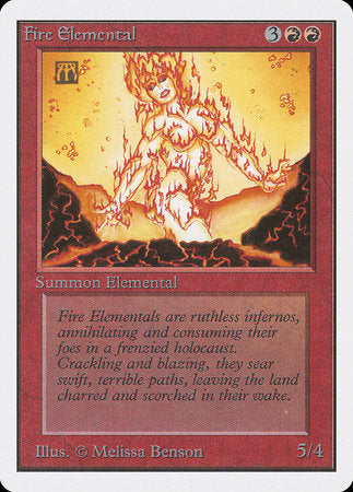 Fire Elemental [Unlimited Edition] | Tabernacle Games