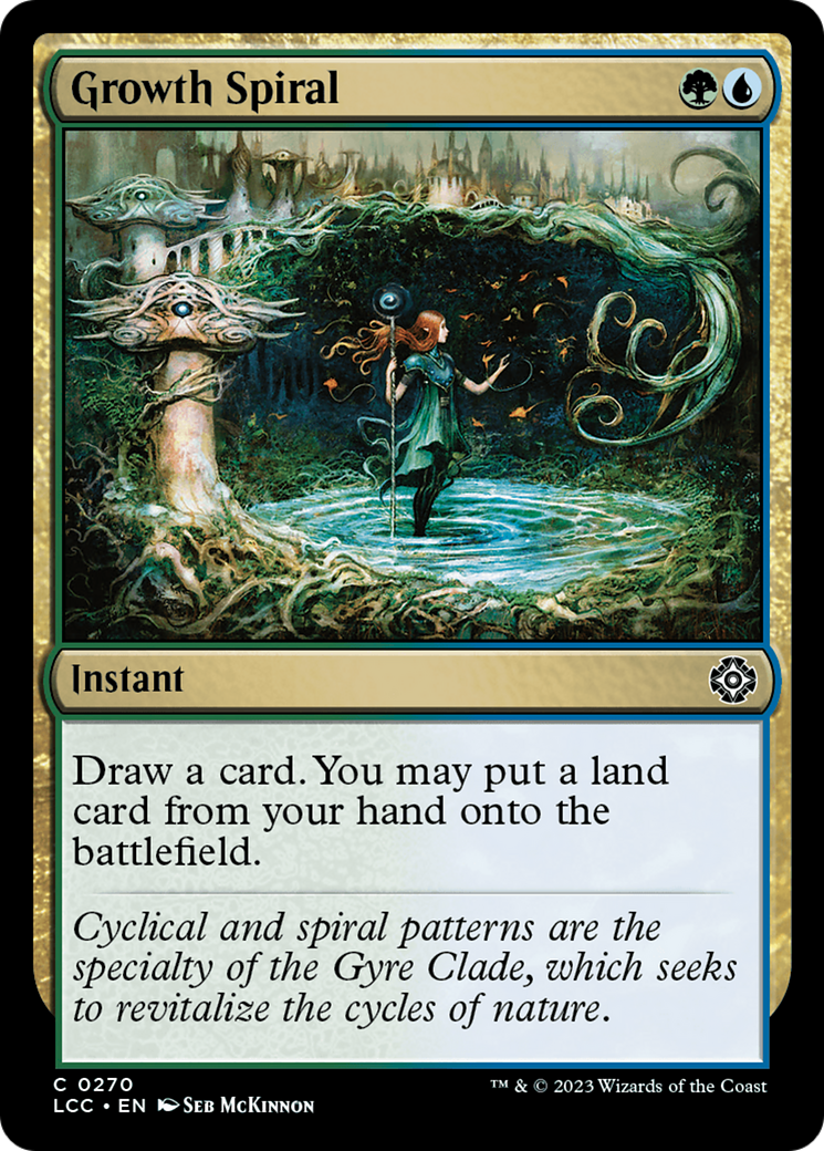 Growth Spiral [The Lost Caverns of Ixalan Commander] | Tabernacle Games