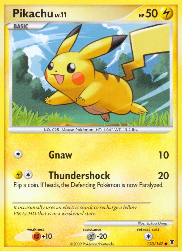 Pikachu (120/147) [Platinum: Supreme Victors] | Tabernacle Games