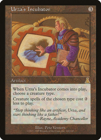 Urza's Incubator [Urza's Destiny] | Tabernacle Games