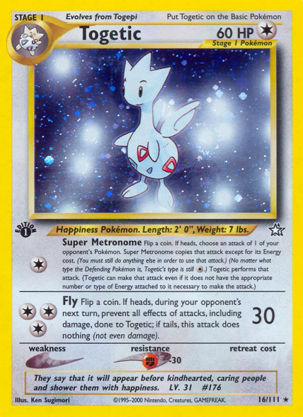 Togetic (16/111) [Neo Genesis 1st Edition] | Tabernacle Games