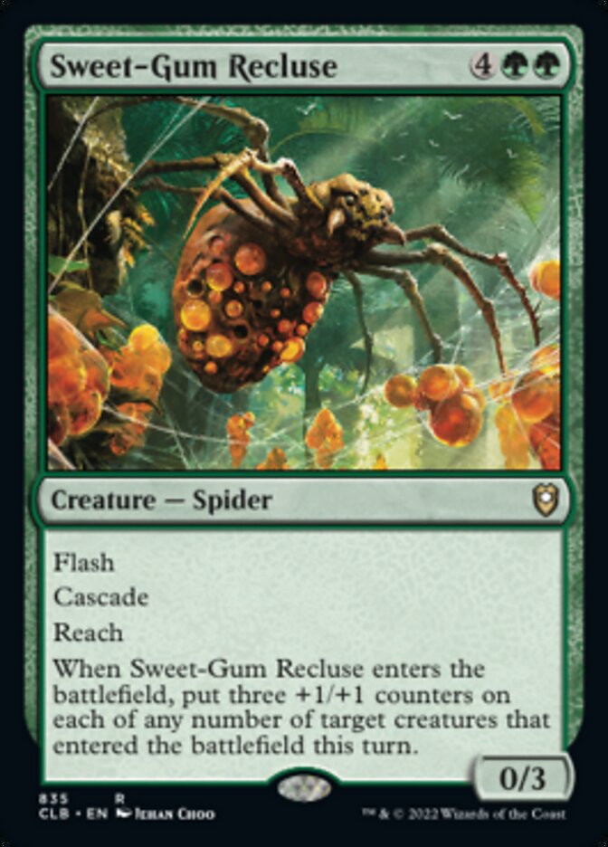 Sweet-Gum Recluse [Commander Legends: Battle for Baldur's Gate] | Tabernacle Games