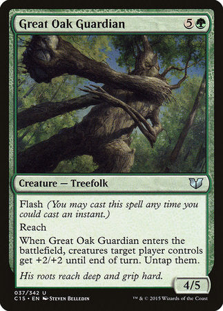 Great Oak Guardian [Commander 2015] | Tabernacle Games