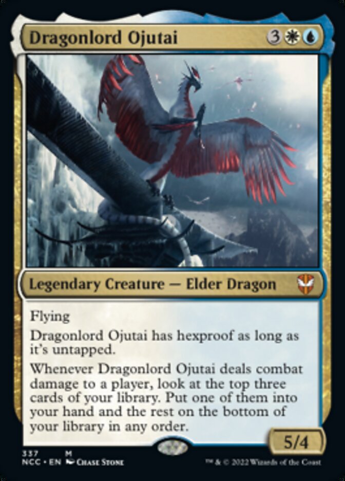 Dragonlord Ojutai [Streets of New Capenna Commander] | Tabernacle Games
