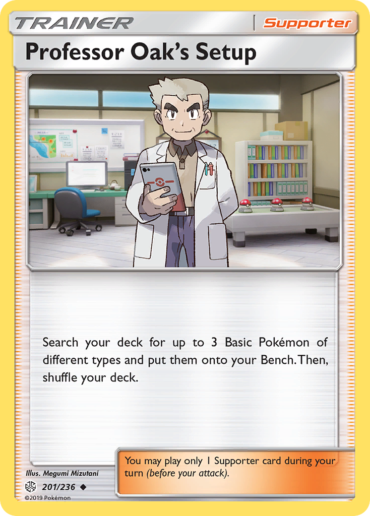 Professor Oak's Setup (201/236) [Sun & Moon: Cosmic Eclipse] | Tabernacle Games