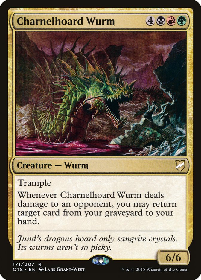 Charnelhoard Wurm [Commander 2018] | Tabernacle Games