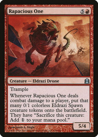 Rapacious One [Commander 2011] | Tabernacle Games