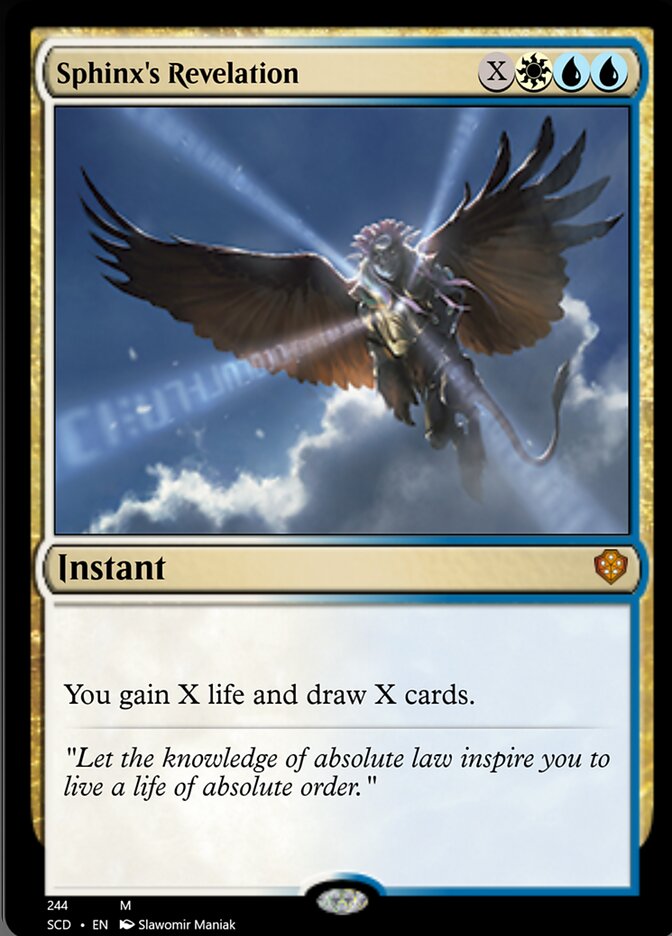 Sphinx's Revelation [Starter Commander Decks] | Tabernacle Games