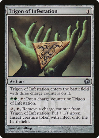 Trigon of Infestation [Scars of Mirrodin] | Tabernacle Games