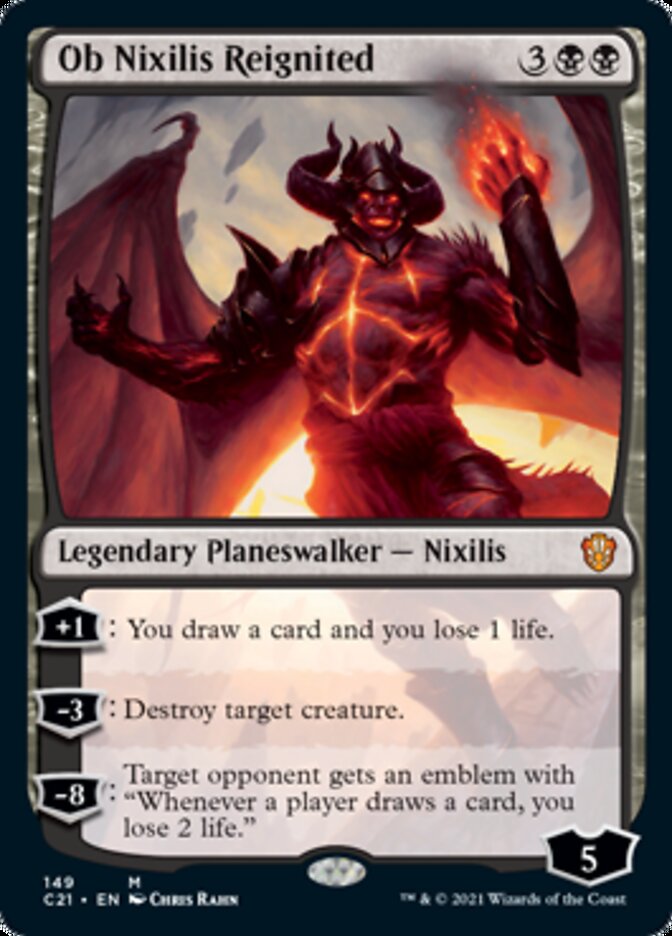 Ob Nixilis Reignited [Commander 2021] | Tabernacle Games