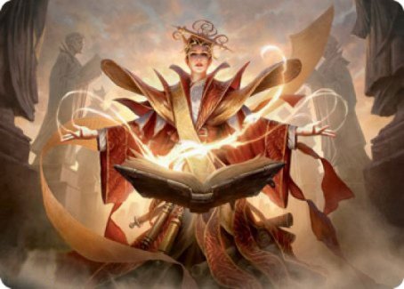 Augusta, Dean of Order Art Card [Strixhaven: School of Mages Art Series] | Tabernacle Games