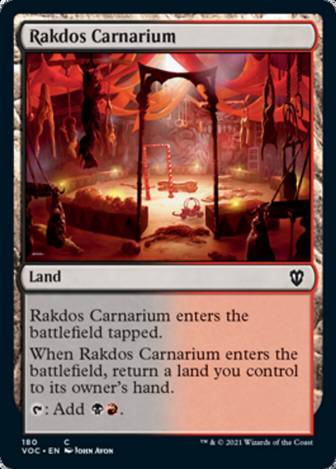 Rakdos Carnarium [Innistrad: Crimson Vow Commander] | Tabernacle Games