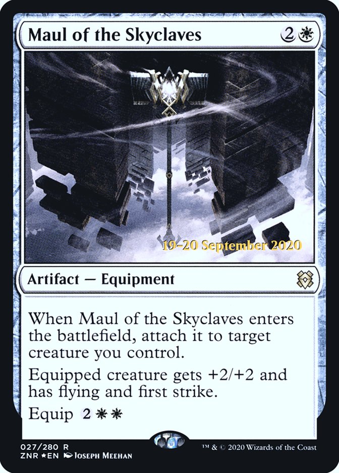 Maul of the Skyclaves  (Prerelease) [Zendikar Rising Prerelease Promos] | Tabernacle Games