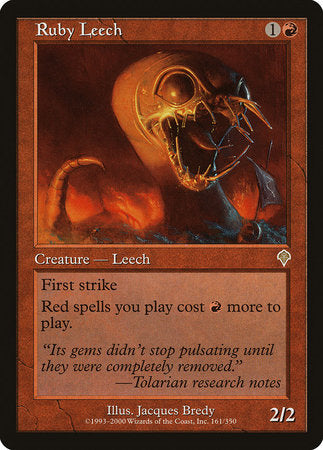 Ruby Leech [Invasion] | Tabernacle Games