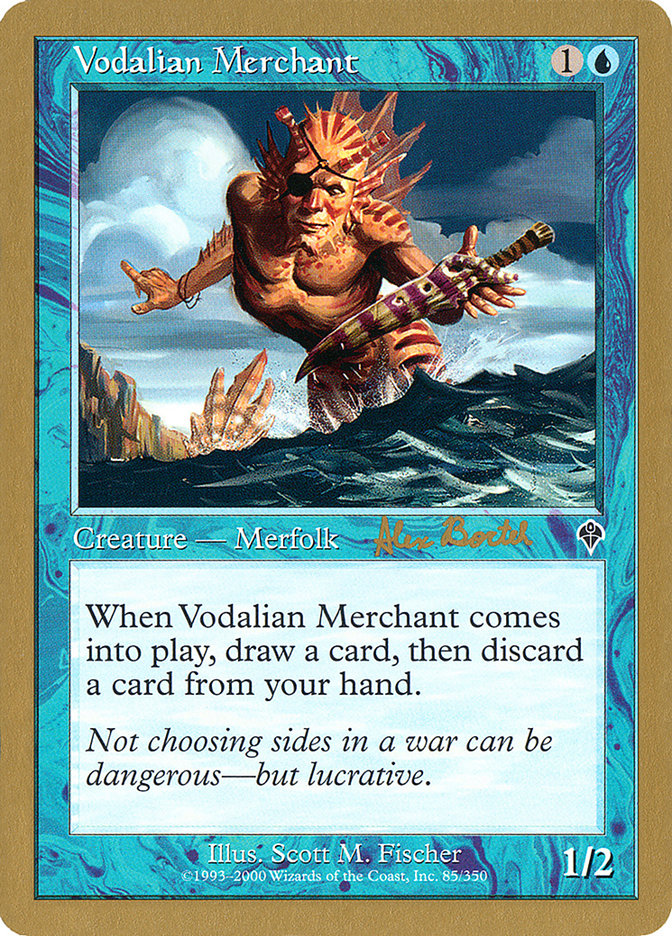 Vodalian Merchant (Alex Borteh) [World Championship Decks 2001] | Tabernacle Games