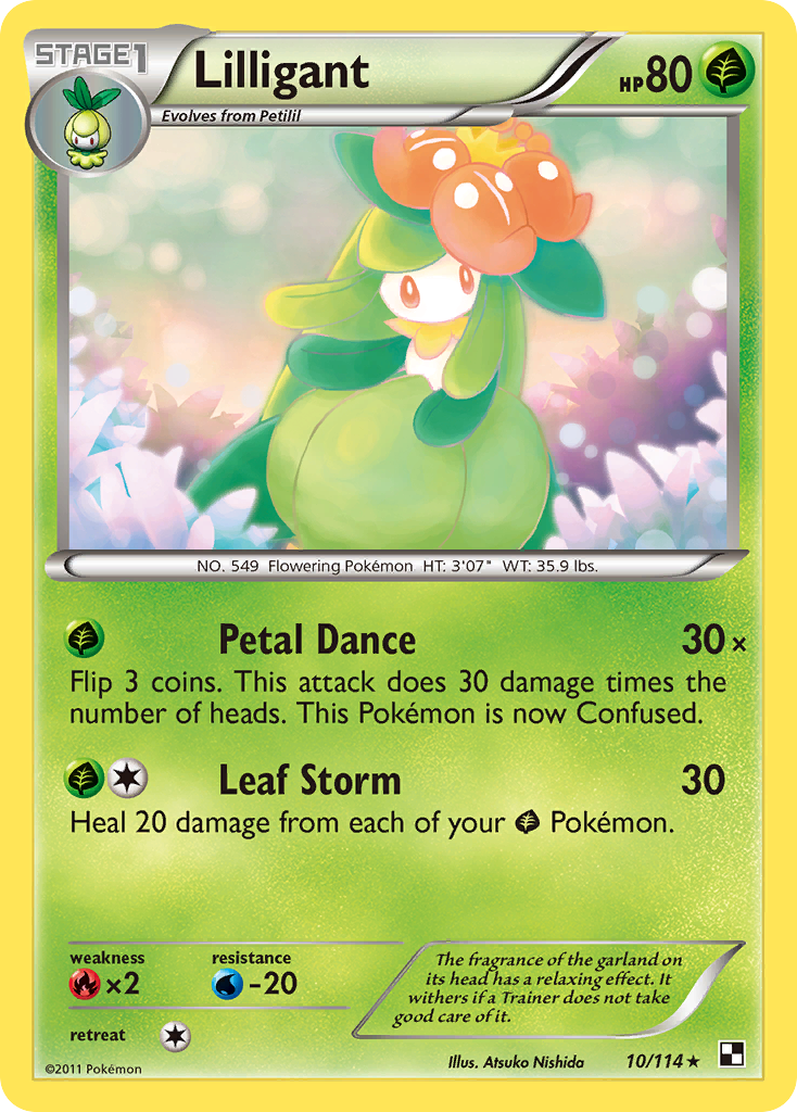 Lilligant (10/114) [Black & White: Base Set] | Tabernacle Games