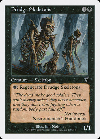 Drudge Skeletons [Seventh Edition] | Tabernacle Games