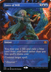 Force of Will (Borderless) [Double Masters] | Tabernacle Games