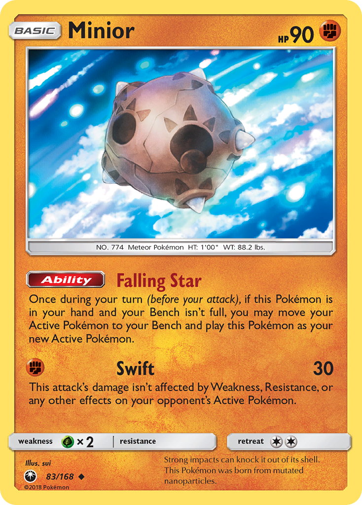 Minior (83/168) [Sun & Moon: Celestial Storm] | Tabernacle Games