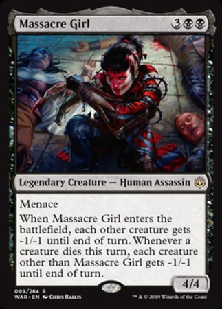 Massacre Girl [War of the Spark] | Tabernacle Games