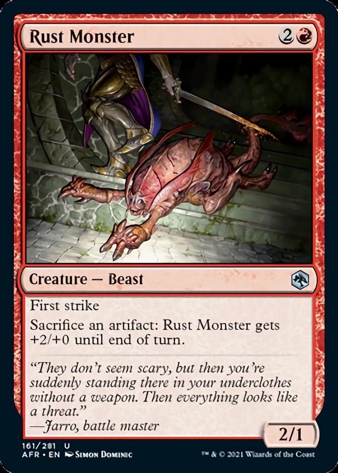 Rust Monster [Dungeons & Dragons: Adventures in the Forgotten Realms] | Tabernacle Games
