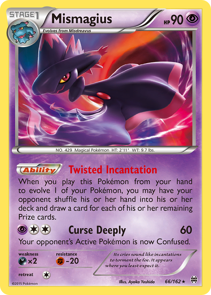 Mismagius (66/162) [XY: BREAKthrough] | Tabernacle Games