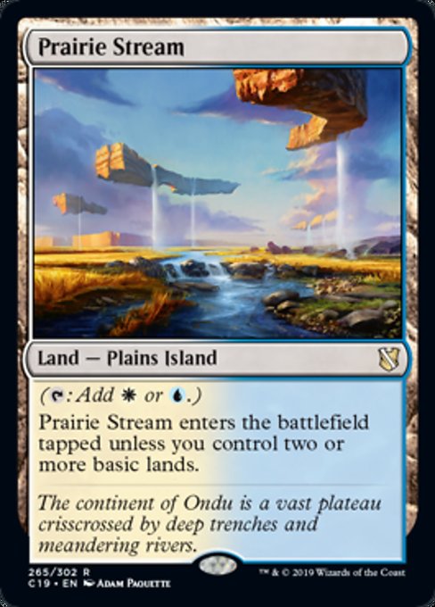 Prairie Stream [Commander 2019] | Tabernacle Games