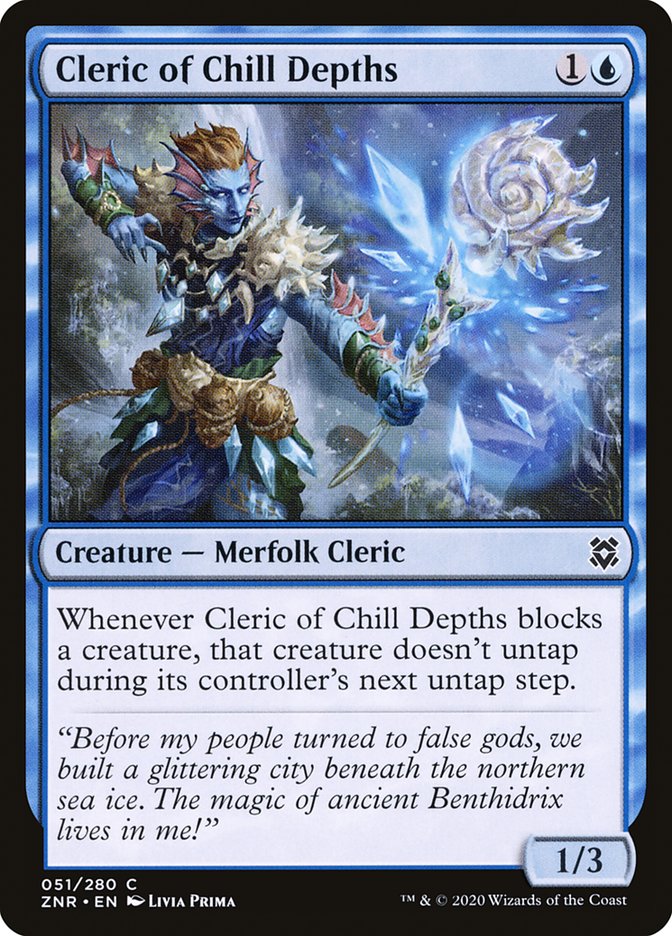 Cleric of Chill Depths [Zendikar Rising] | Tabernacle Games