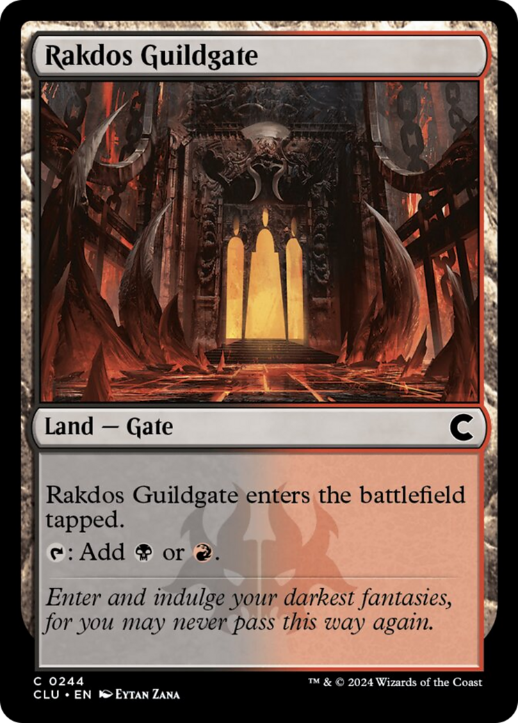 Rakdos Guildgate [Ravnica: Clue Edition] | Tabernacle Games