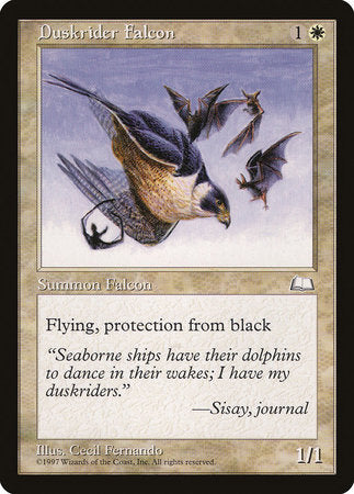 Duskrider Falcon [Weatherlight] | Tabernacle Games