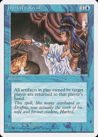 Hurkyl's Recall [Fourth Edition] | Tabernacle Games