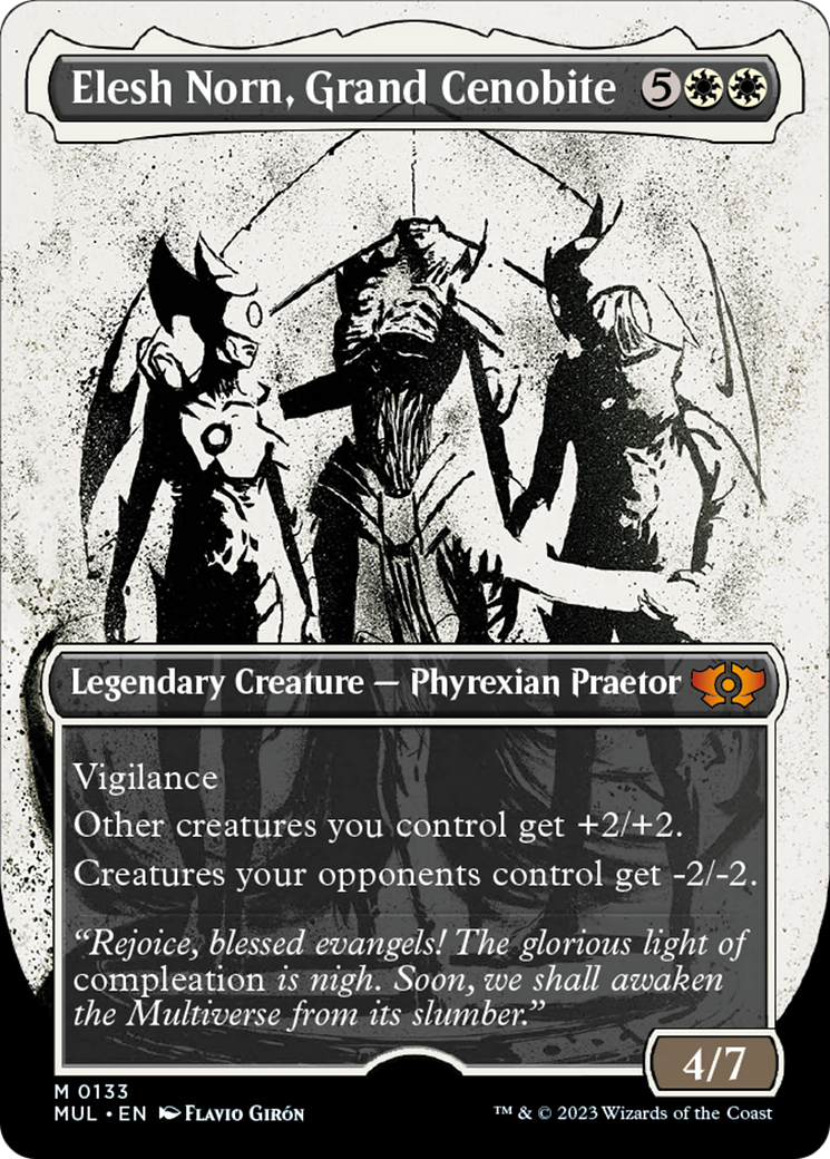 Elesh Norn, Grand Cenobite (Halo Foil) [Multiverse Legends] | Tabernacle Games