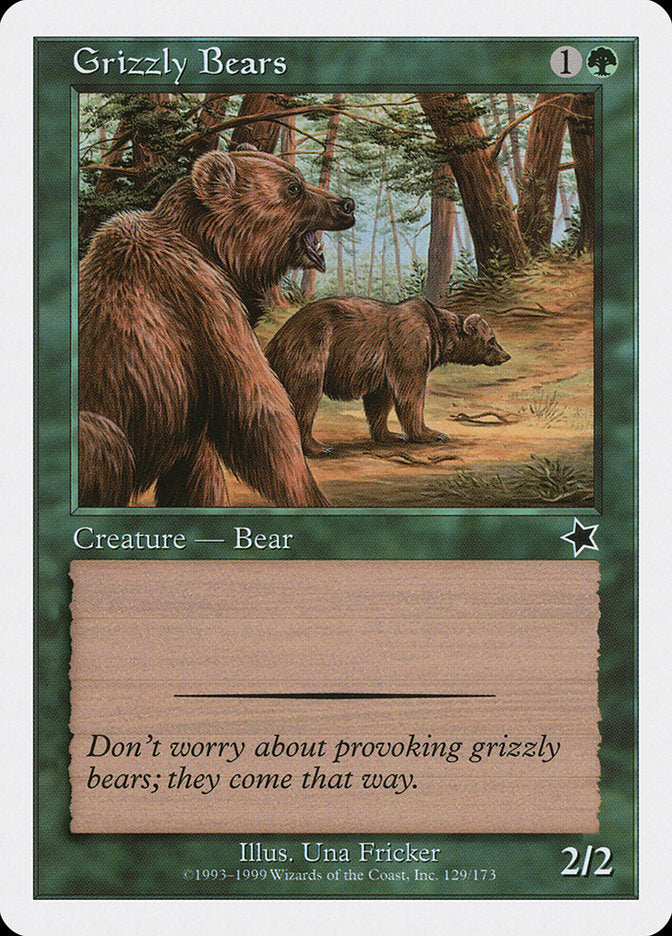 Grizzly Bears [Starter 1999] | Tabernacle Games