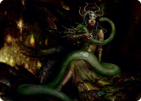 Saryth, the Viper's Fang Art Card [Innistrad: Midnight Hunt Art Series] | Tabernacle Games