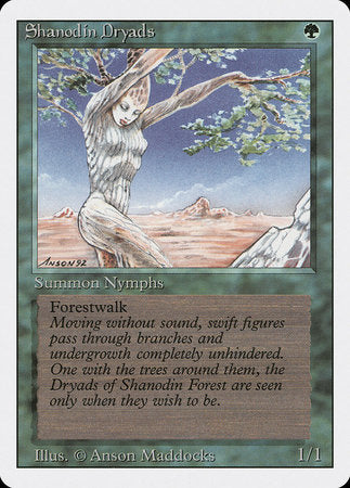 Shanodin Dryads [Revised Edition] | Tabernacle Games