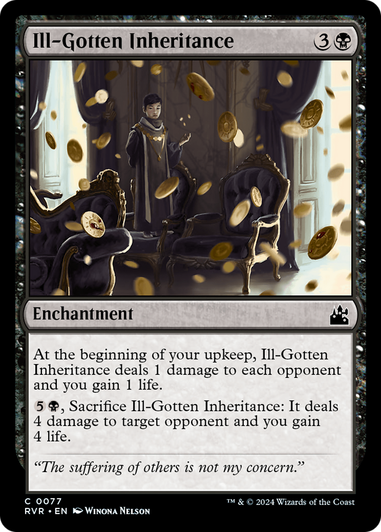 Ill-Gotten Inheritance [Ravnica Remastered] | Tabernacle Games