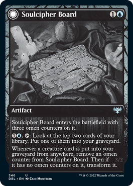 Soulcipher Board // Cipherbound Spirit [Innistrad: Double Feature] | Tabernacle Games
