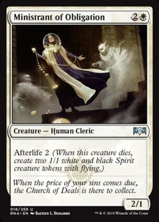Ministrant of Obligation [Ravnica Allegiance] | Tabernacle Games
