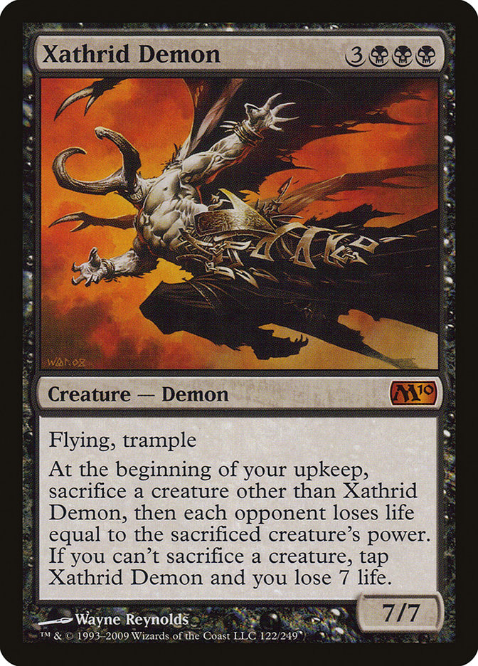 Xathrid Demon [Magic 2010] | Tabernacle Games