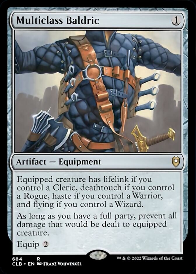 Multiclass Baldric [Commander Legends: Battle for Baldur's Gate] | Tabernacle Games