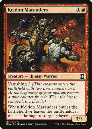 Keldon Marauders [Eternal Masters] | Tabernacle Games