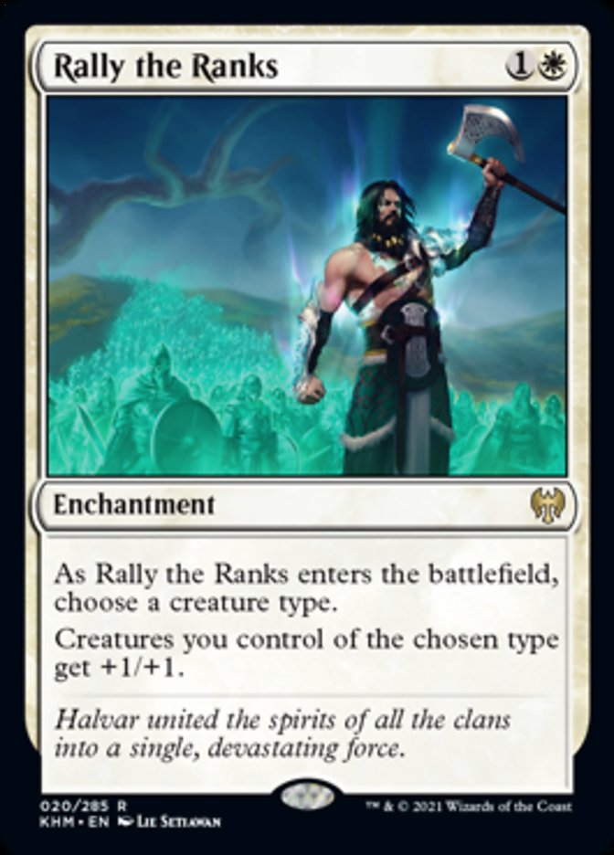 Rally the Ranks [Kaldheim] | Tabernacle Games