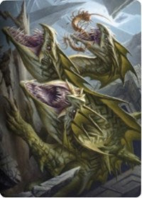 Grakmaw, Skyclave Ravager Art Card [Zendikar Rising Art Series] | Tabernacle Games