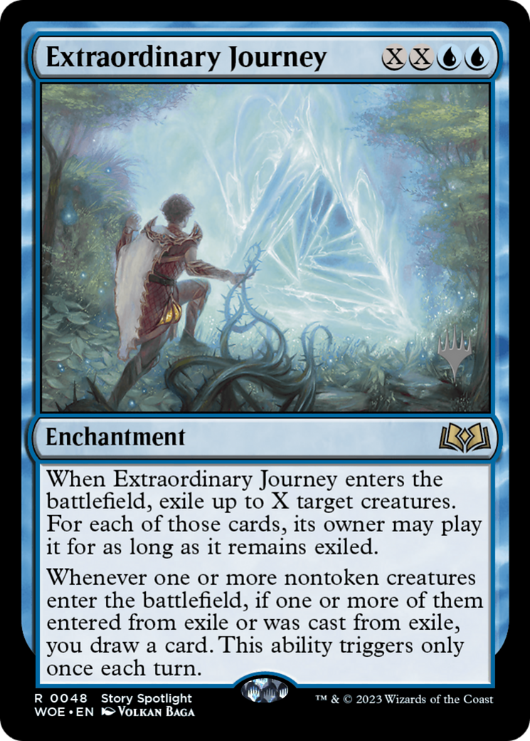 Extraordinary Journey (Promo Pack) [Wilds of Eldraine Promos] | Tabernacle Games