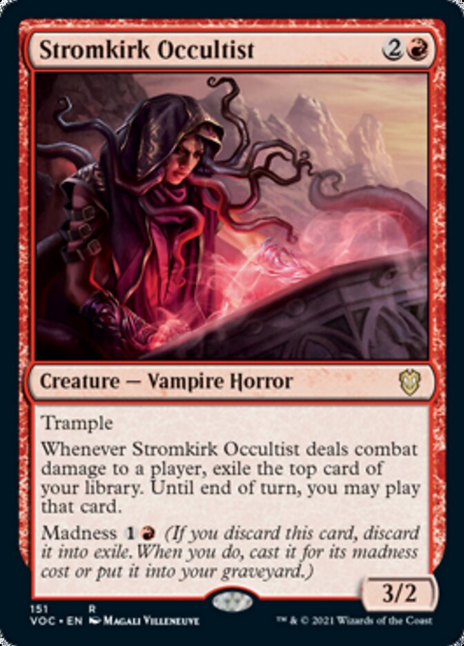 Stromkirk Occultist [Innistrad: Crimson Vow Commander] | Tabernacle Games