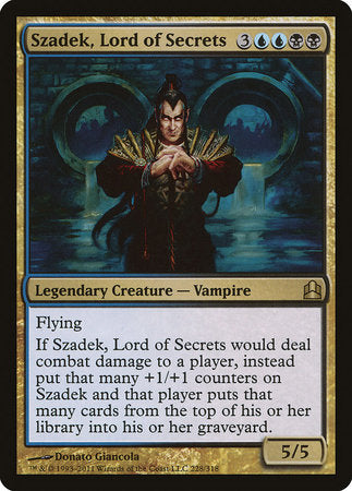 Szadek, Lord of Secrets [Commander 2011] | Tabernacle Games