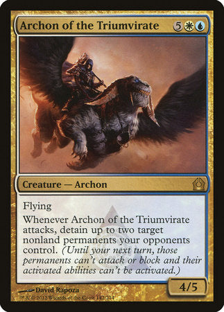 Archon of the Triumvirate [Return to Ravnica] | Tabernacle Games
